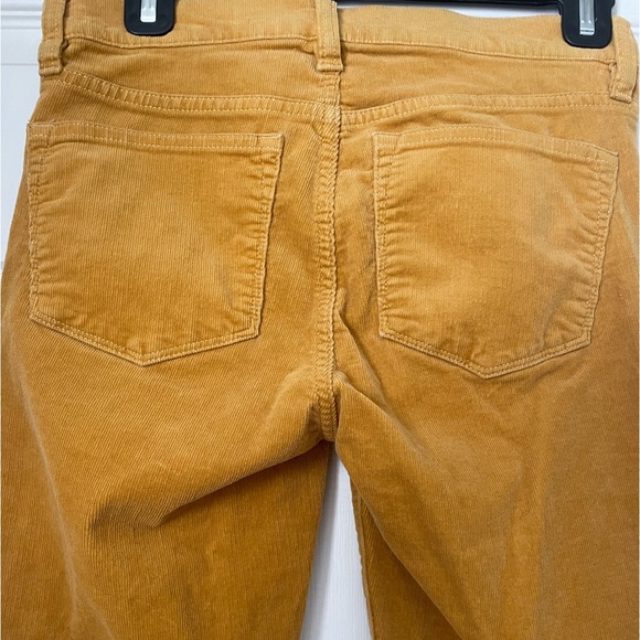 J Crew size 26 Yellow High Rise Skinny Corduroy - Picture 5 of 5